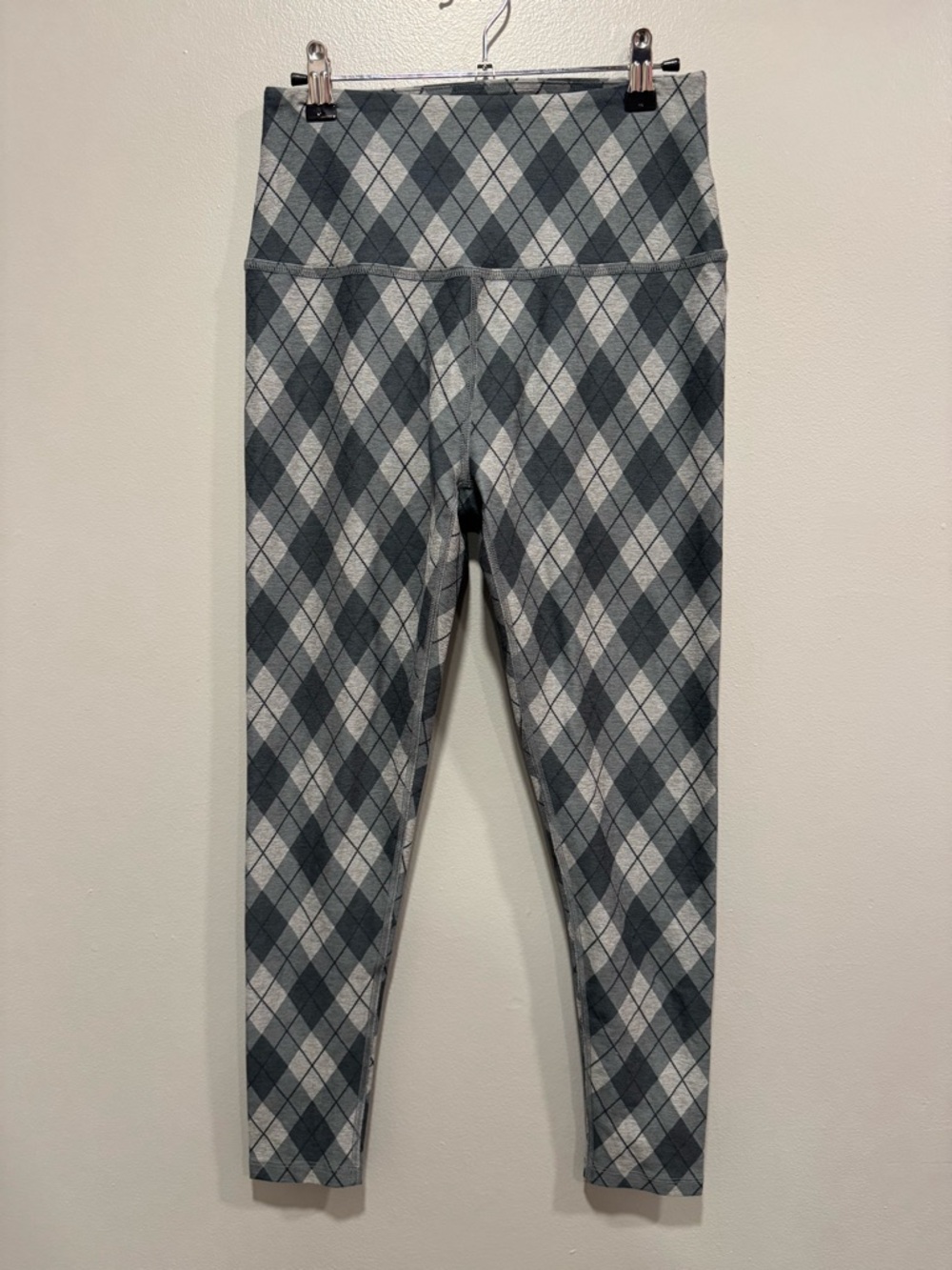 Beyond Yoga Argyle Leggings Size Large